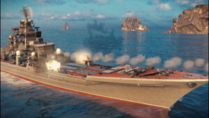 محیط بازی کشتی های جنگی مدرن